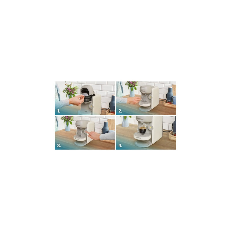 Bosch Tassimo Finesse TAS16B7, Kapselmaschine(creme)