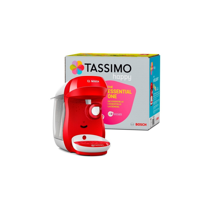 Bosch Tassimo Happy TAS1006, Kapselmaschine(rot/weiß)