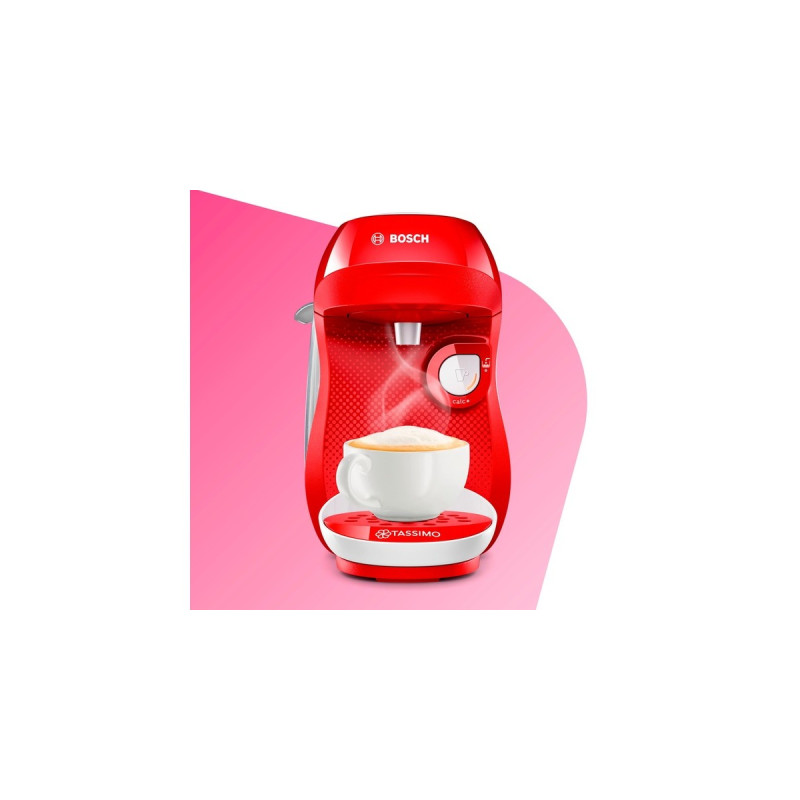 Bosch Tassimo Happy TAS1006, Kapselmaschine(rot/weiß)
