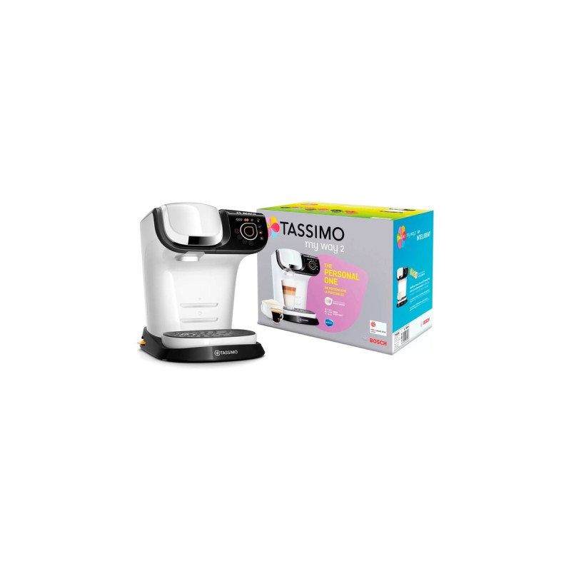 Bosch Tassimo My Way 2 TAS6504, Kapselmaschine(weiß/schwarz)