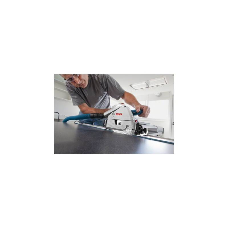 Bosch Tauchsäge GKT 55 GCE Professional, Handkreissäge(blau, 1.400 Watt, in L-BOXX)