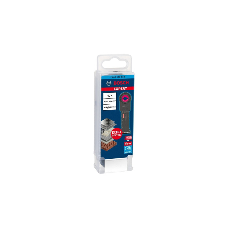 Bosch Tauchsägeblatt Expert MAII 32 APIT MultiMax(10 Stück, Carbide, Breite 32mm)