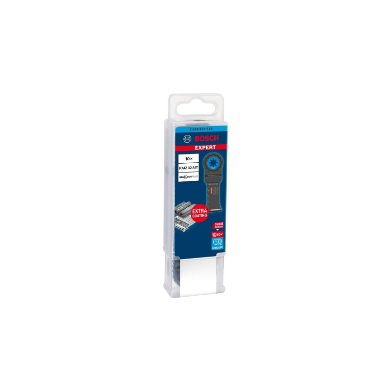 Bosch Tauchsägeblatt Expert PAIZ 32 AIT MetalMax(10 Stück, Carbide, Breite 32mm)