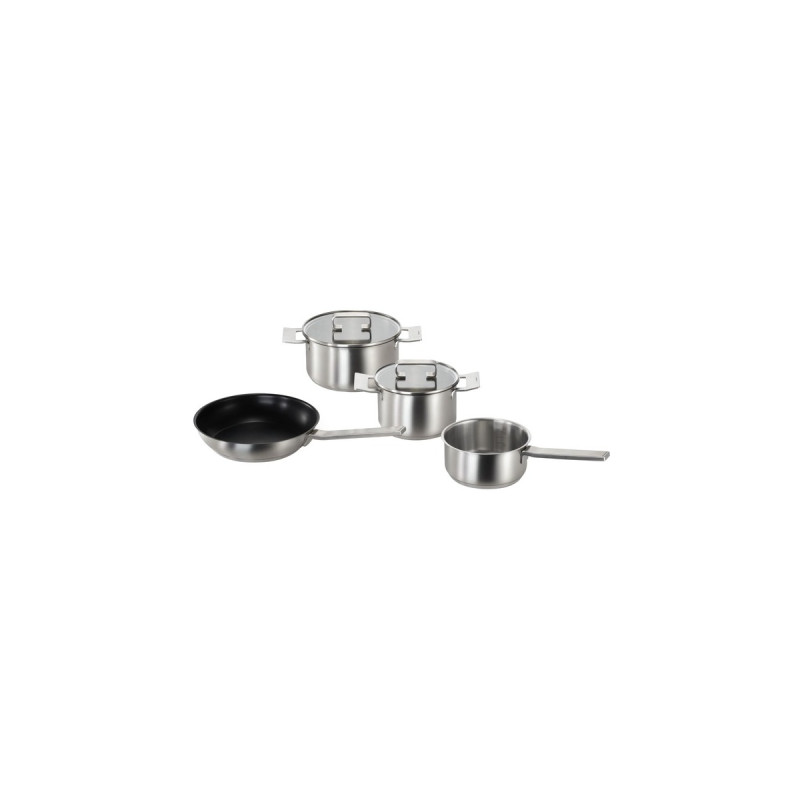 Bosch Topf-Set Pro Induction HEZ9SE040(edelstahl, 4-teilig)