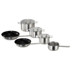 Bosch Topf-Set Pro Induction HEZ9SE060(edelstahl, 6-teilig)