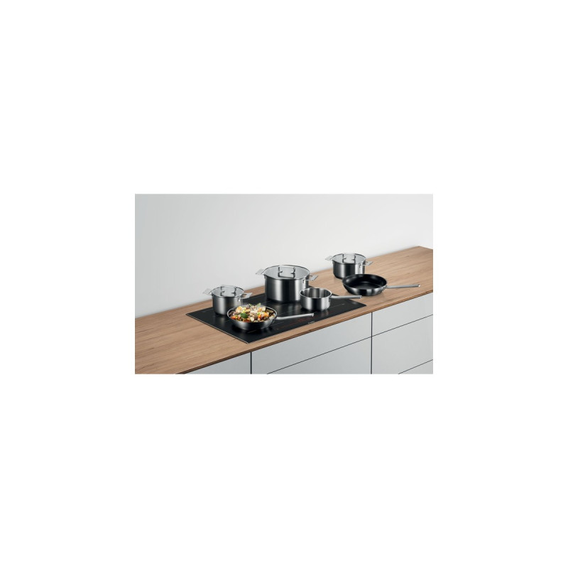 Bosch Topf-Set Pro Induction HEZ9SE060(edelstahl, 6-teilig)