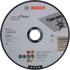 Bosch Trennscheibe Expert for Inox, Ø 150mm(Bohrung 22,23mm, AS 46 T INOX BF, gerade)