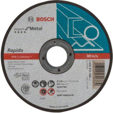 Bosch Trennscheibe Expert for Metal - Rapido, Ø 125mm(Bohrung 22,23mm, AS 60 T BF)