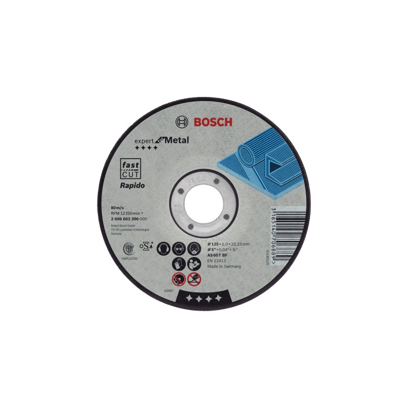 Bosch Trennscheibe Expert for Metal - Rapido, Ø 230mm(Bohrung 22,23mm, AS 46 T BF)