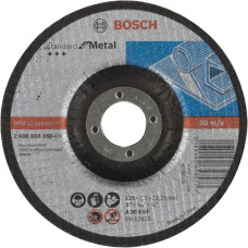 Bosch Trennscheibe Standard for Metal, Ø 125mm(Bohrung 22,23mm, A 30 S BF, gekröpft)