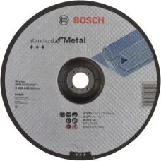 Bosch Trennscheibe Standard for Metal, Ø 230mm(Bohrung 22,23mm, A 30 S BF, gekröpft)