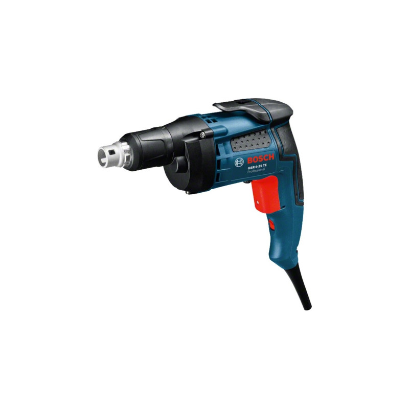 Bosch Trockenbauschrauber GSR 6-25 TE Professional(blau/schwarz, 701 Watt, Koffer)