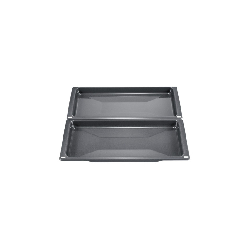 Bosch Universalpfannen HEZ530000, Backblech(anthrazit, 2 Stück)