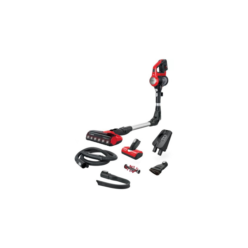 Bosch Unlimited 7 ProAnimal BBS711ANM, Stielstaubsauger(rot/schwarz, POWER FOR ALL ALLIANCE)