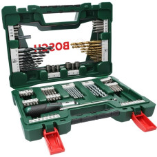 Bosch V-Line TiN-Bohrer- und Bit-Set, 91-teilig , Bohrer- & Bit-Satz(grün)