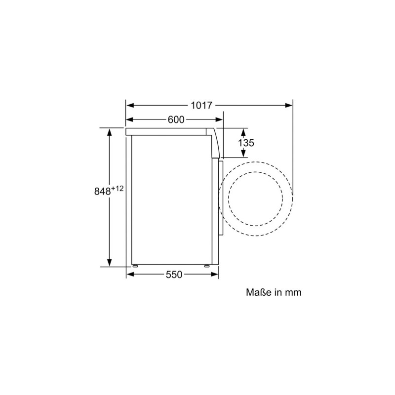 Bosch WAN28129 Serie 4, Waschmaschine(weiß)