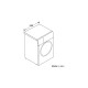 Bosch WAX28M42 Serie | 8, Waschmaschine(weiß, Home Connect, 4D Wash System)
