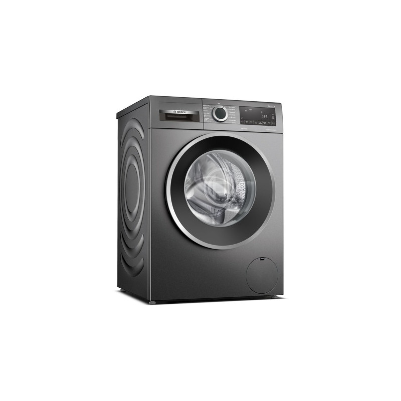 Bosch WGG2440R10 Serie | 6, Waschmaschine(edelstahl (dunkel), 60 cm)