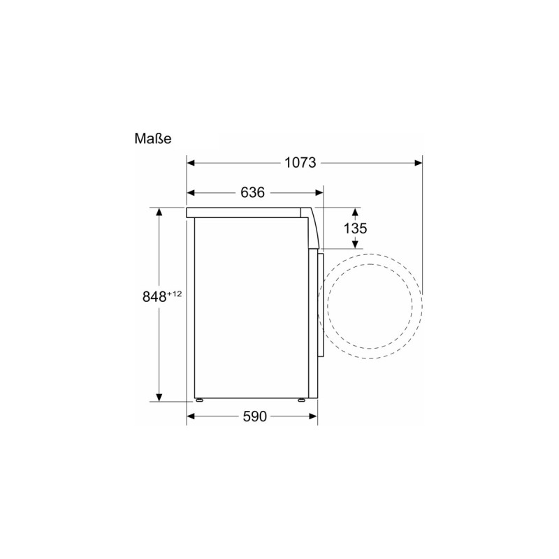 Bosch WGG244A40 Serie 6, Waschmaschine(weiß/schwarz, 60 cm)