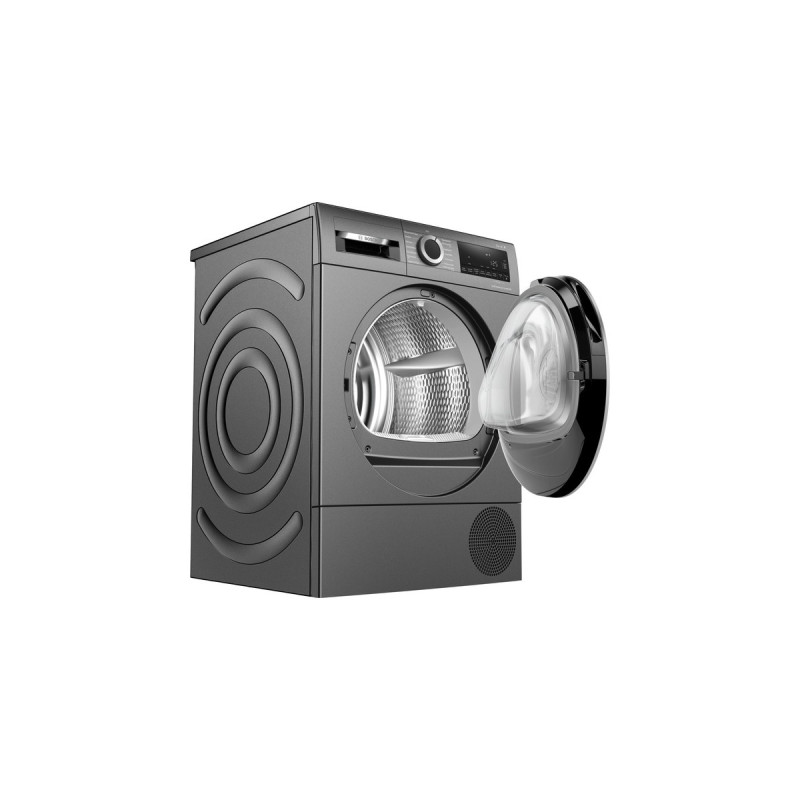 Bosch WQG2450R10 Serie 6, Wärmepumpen-Kondensationstrockner(silber/dunkelgrau)