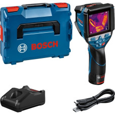 Bosch Wärmebildkamera GTC 600 C Professional, 12Volt, Thermodetektor(blau/schwarz, Li-Ionen-Akku 2,0Ah, L-BOXX)