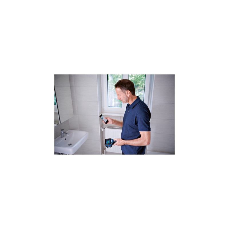 Bosch Wärmebildkamera GTC 600 C Professional, 12Volt, Thermodetektor(blau/schwarz, Li-Ionen-Akku 2,0Ah, L-BOXX)