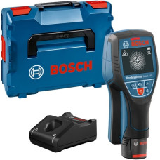 Bosch Wallscanner D-tect 120 Professional, 12Volt, Ortungsgerät(blau/schwarz, Li-Ionen-Akku 2,0 Ah, in L-BOXX 136)