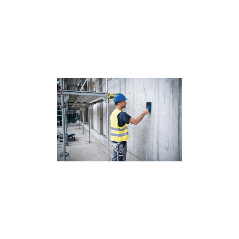 Bosch Wallscanner D-tect 200 C Professional, 12Volt, Ortungsgerät(blau/schwarz, Li-Ionen-Akku 2,0 Ah, in L-BOXX)