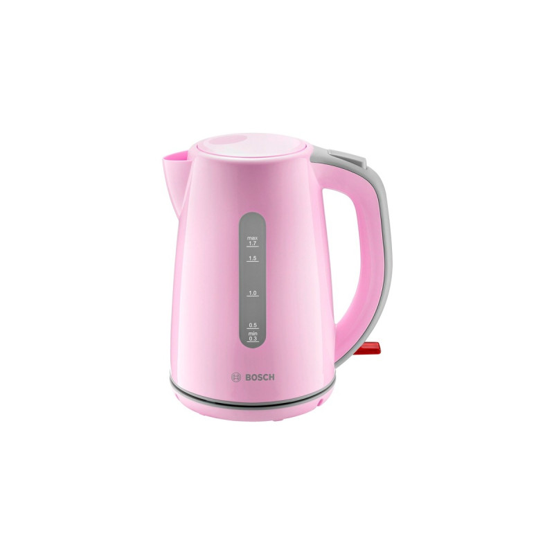 Bosch Wasserkocher CompactClass TWK7500K(pink/hellgrau, 1,7 Liter)