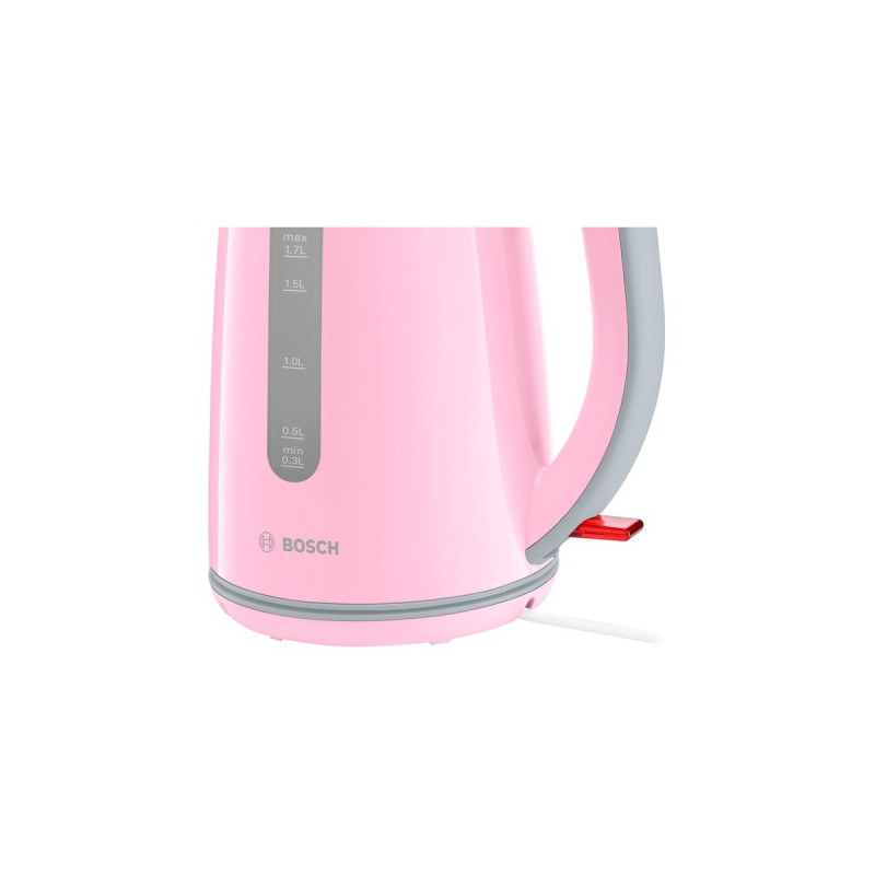 Bosch Wasserkocher CompactClass TWK7500K(pink/hellgrau, 1,7 Liter)