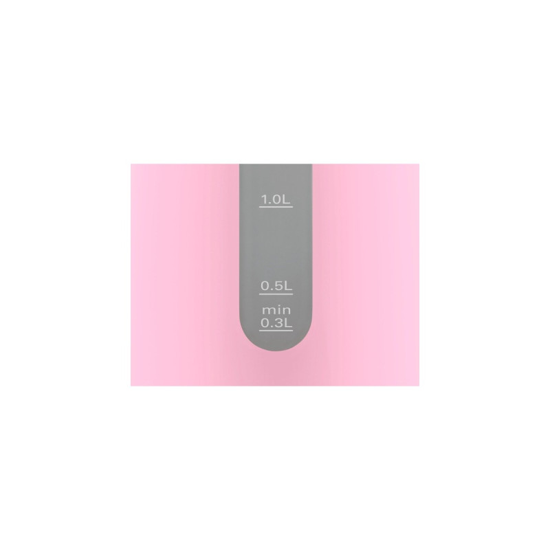 Bosch Wasserkocher CompactClass TWK7500K(pink/hellgrau, 1,7 Liter)