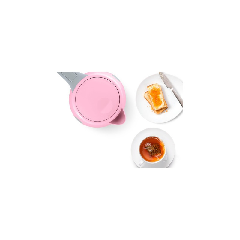 Bosch Wasserkocher CompactClass TWK7500K(pink/hellgrau, 1,7 Liter)