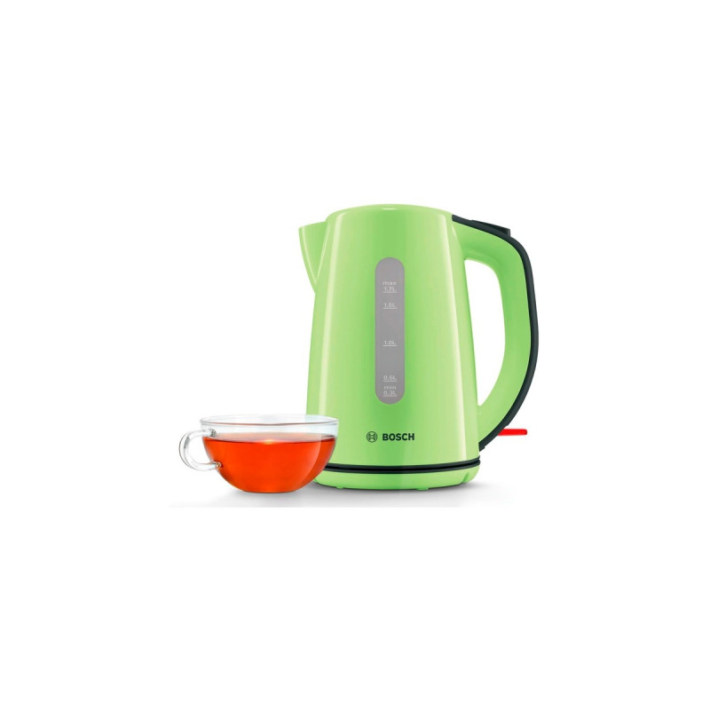Bosch Wasserkocher CompactClass TWK7506(hellgrün/anthrazit, 1,7 Liter)