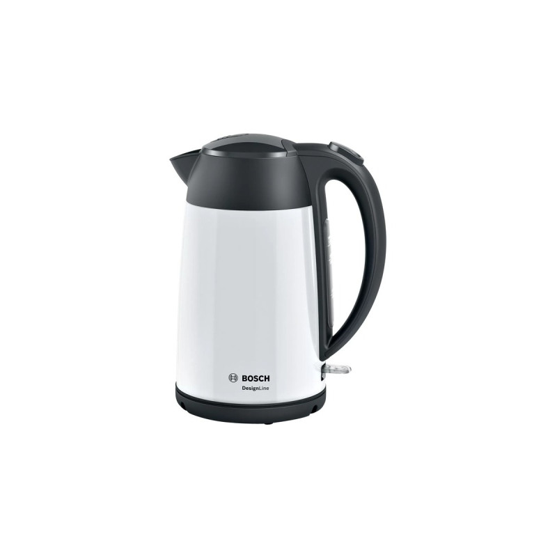 Bosch Wasserkocher DesignLine TWK3P421(weiß/schwarz, 1,7 Liter)