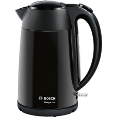 Bosch Wasserkocher DesignLine TWK3P423(schwarz, 1,7 Liter)