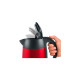 Bosch Wasserkocher DesignLine TWK3P424(rot/grau, 1,7 Liter)