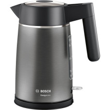 Bosch Wasserkocher DesignLine TWK5P475(grau/schwarz, 1,7 Liter)