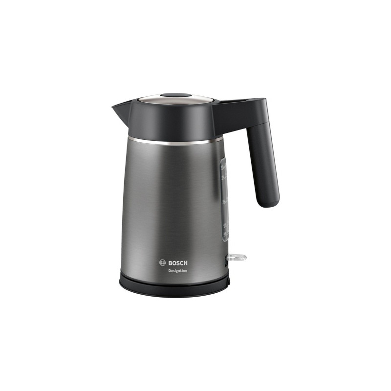 Bosch Wasserkocher DesignLine TWK5P475(grau/schwarz, 1,7 Liter)