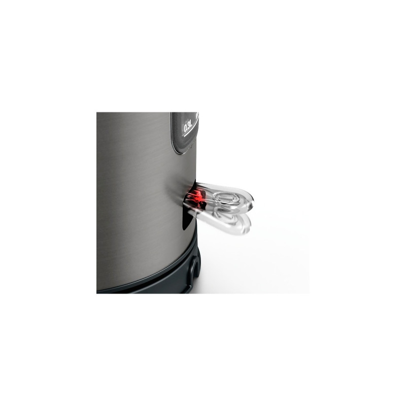 Bosch Wasserkocher DesignLine TWK5P475(grau/schwarz, 1,7 Liter)