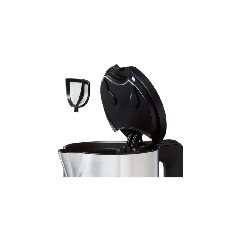 Bosch Wasserkocher Styline TWK 8613 P(schwarz/silber, 1,5 Liter)