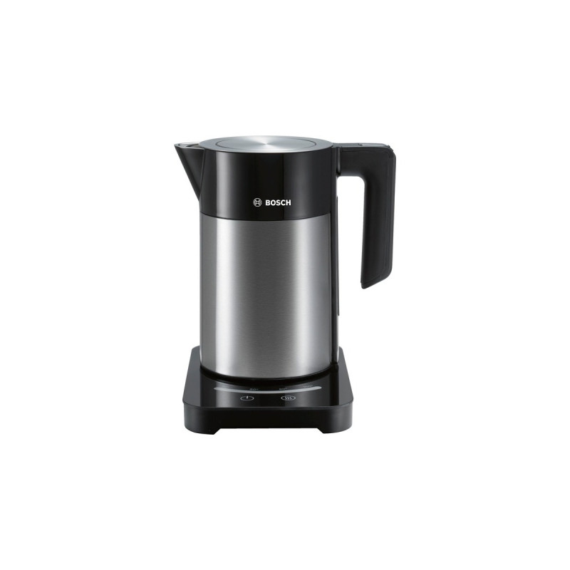 Bosch Wasserkocher TWK7203(edelstahl/schwarz, 2.200 Watt, 1,7 Liter)