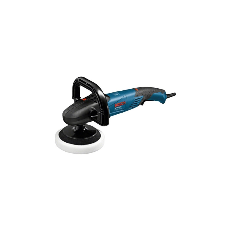 Bosch Winkelpolierer GPO 14CE, Poliermaschine(blau, 1.400 Watt)