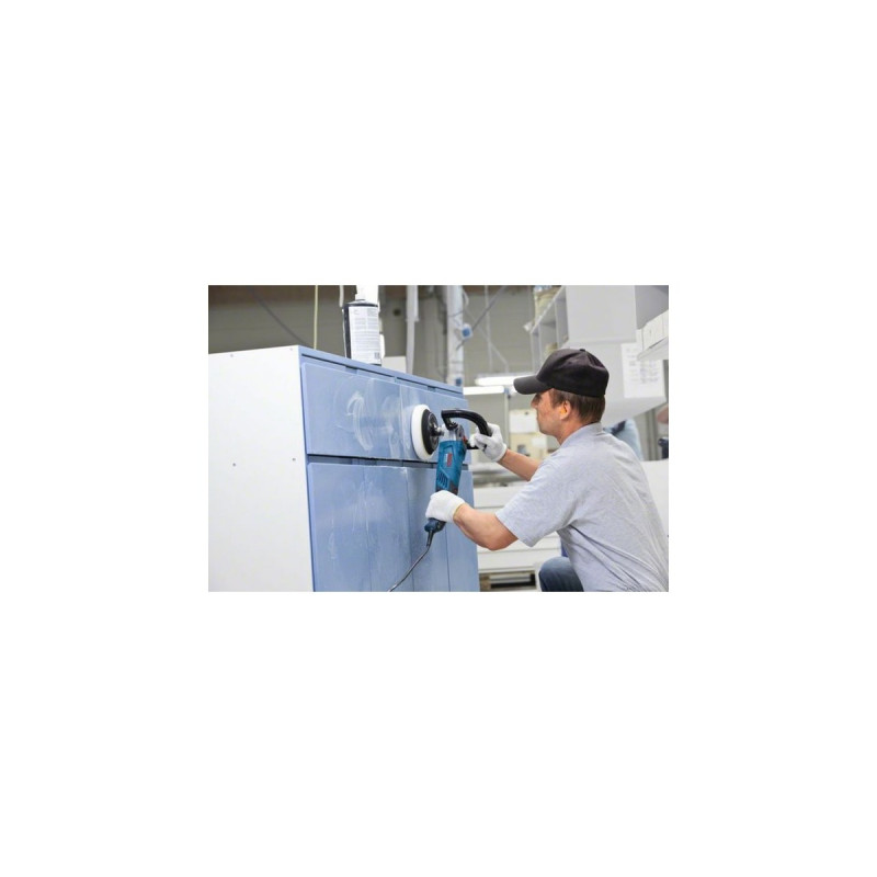 Bosch Winkelpolierer GPO 14CE, Poliermaschine(blau, 1.400 Watt)