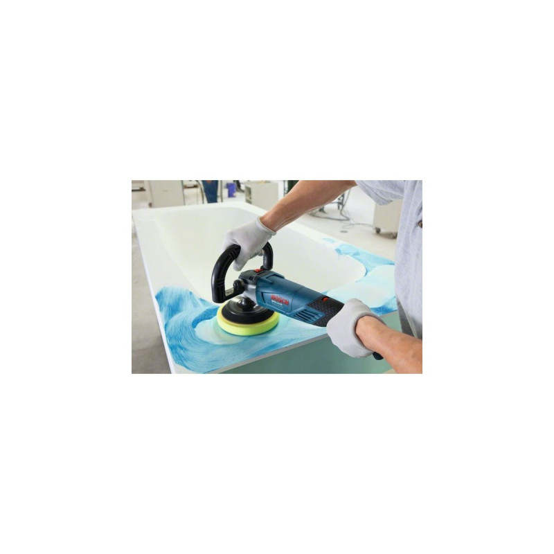 Bosch Winkelpolierer GPO 14CE, Poliermaschine(blau, 1.400 Watt)