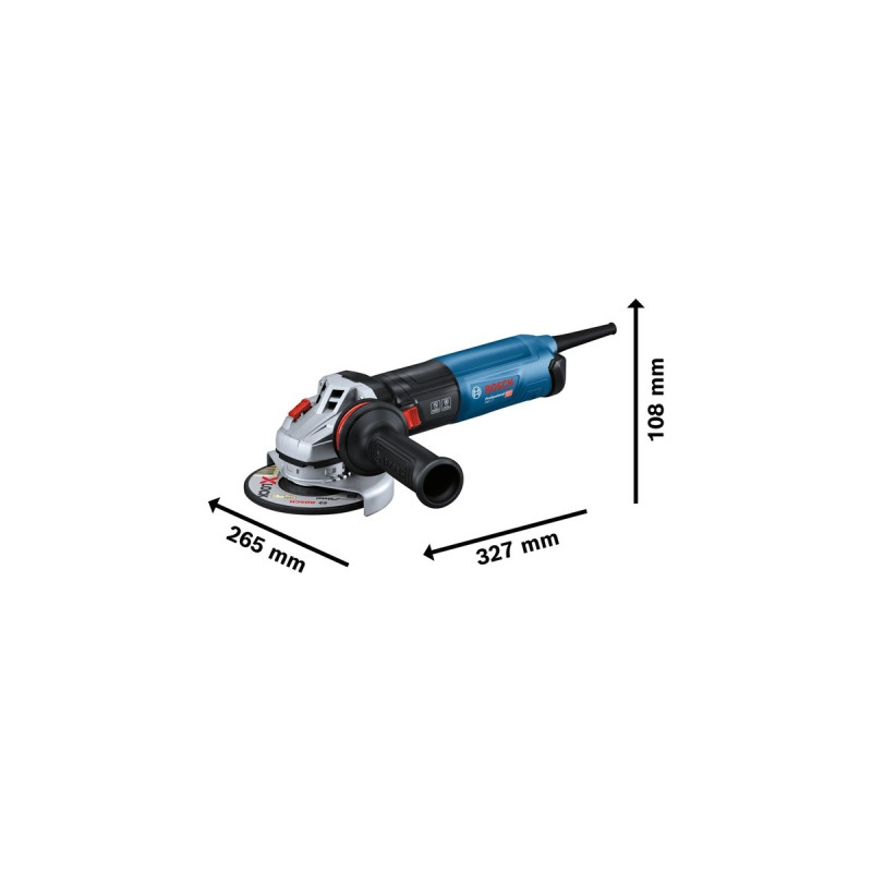 Bosch Winkelschleifer GWS 17-125 TS Professional(blau/schwarz, 1.700 Watt)
