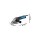 Bosch Winkelschleifer GWS 17-150 S Professional(blau/schwarz, 1.700 Watt)