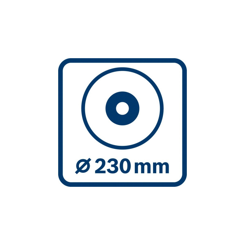 Bosch Winkelschleifer GWS 2400 P Professional(blau, 2.200 Watt)