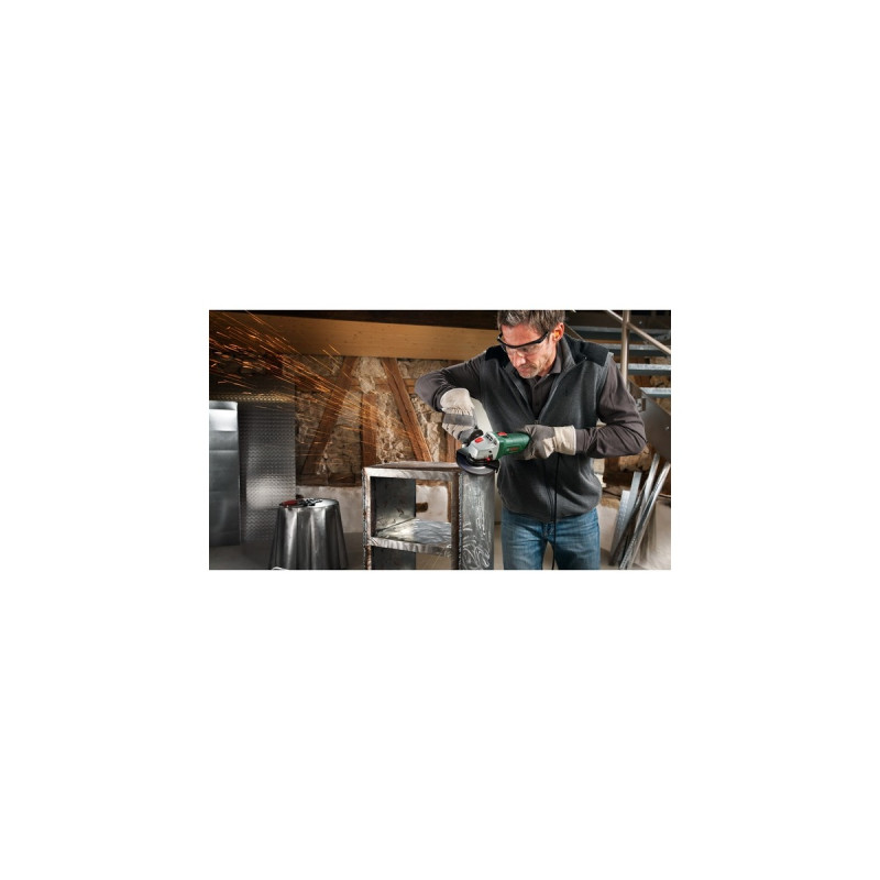 Bosch Winkelschleifer UniversalGrind 750-125(grün/schwarz, 750 Watt)