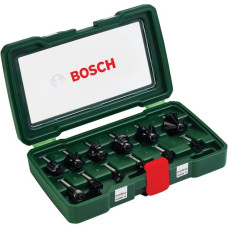 Bosch Wolfram-Carbide-Fräser-Set, 12-teilig(8mm Schaft)