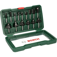 Bosch Wolfram-Carbide-Fräser-Set, 15-teilig(8mm Schaft)